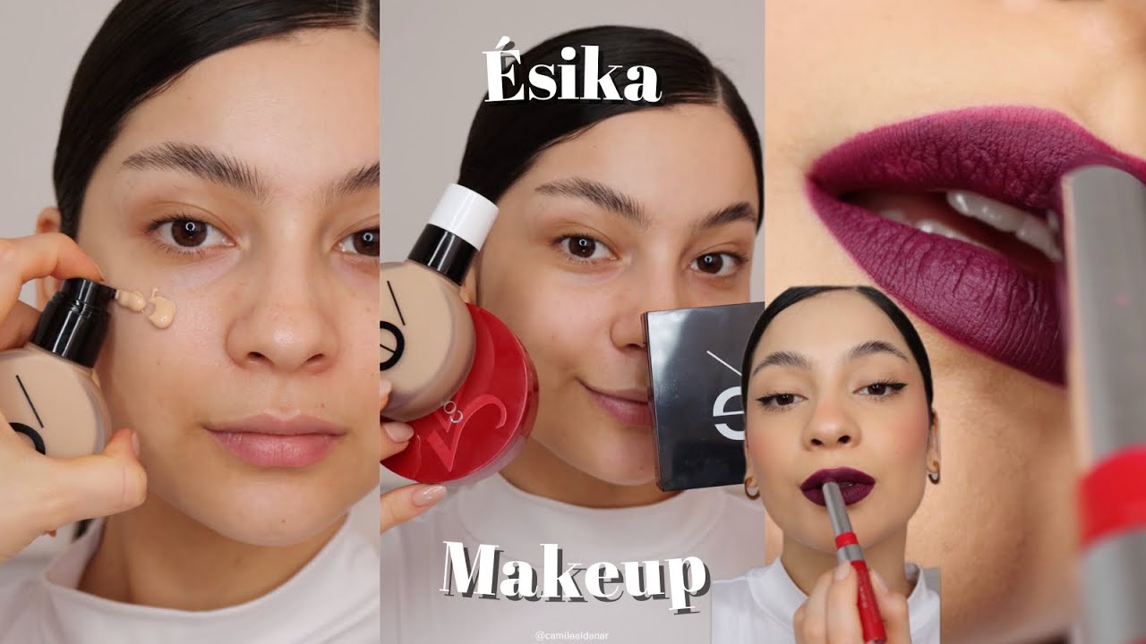 Probando el MAQUILLAJE DE ÉSIKA | 