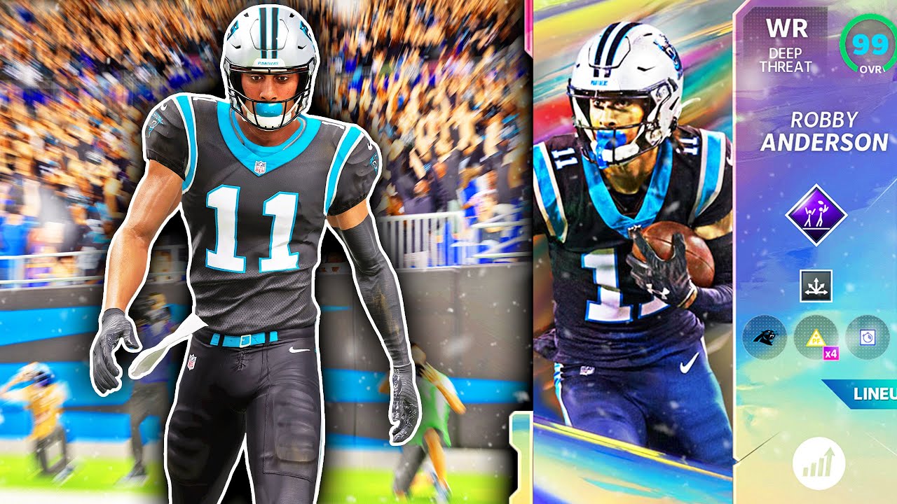 LTD ROBBY ANDERSON COOKS DEFENSES AT AN EXPEDITIOUS RATE - Madden 21 Ultimate Team 