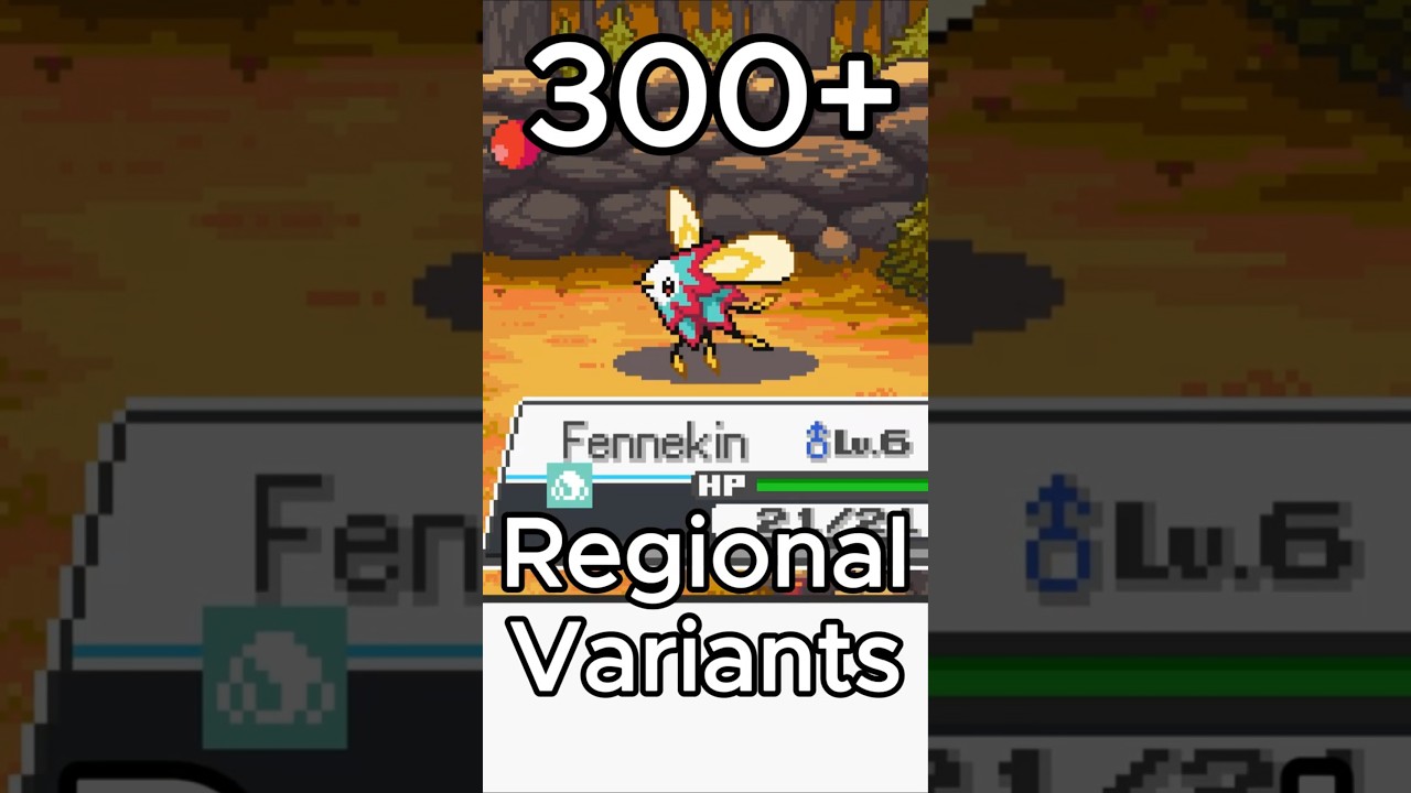 Pokemon Vanguard's New Regional Variants! #pokemonfangame #newpokemongame #fangame
