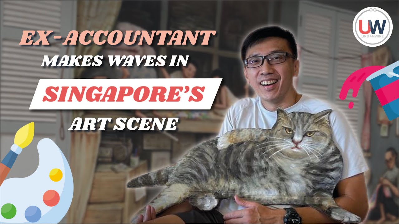 Ex-Accountant Makes Waves in Singapore's Art Scene