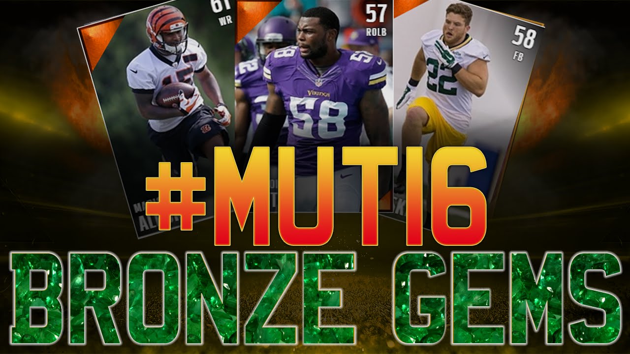 #MUT16 Bronze Gems | Best Of The Worse MUT 16 Cards | SPEED KILLS!!!