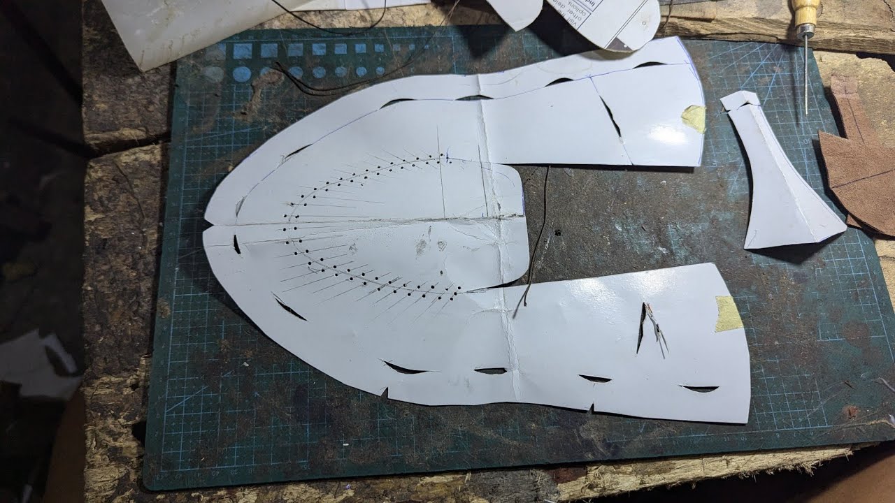 Making Simple Penny Loafers Shoes by Hand