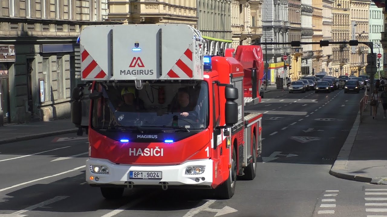 (Ehorn & Phaser)Police, Fire Department and Ambulances responding in Prague (compilation)