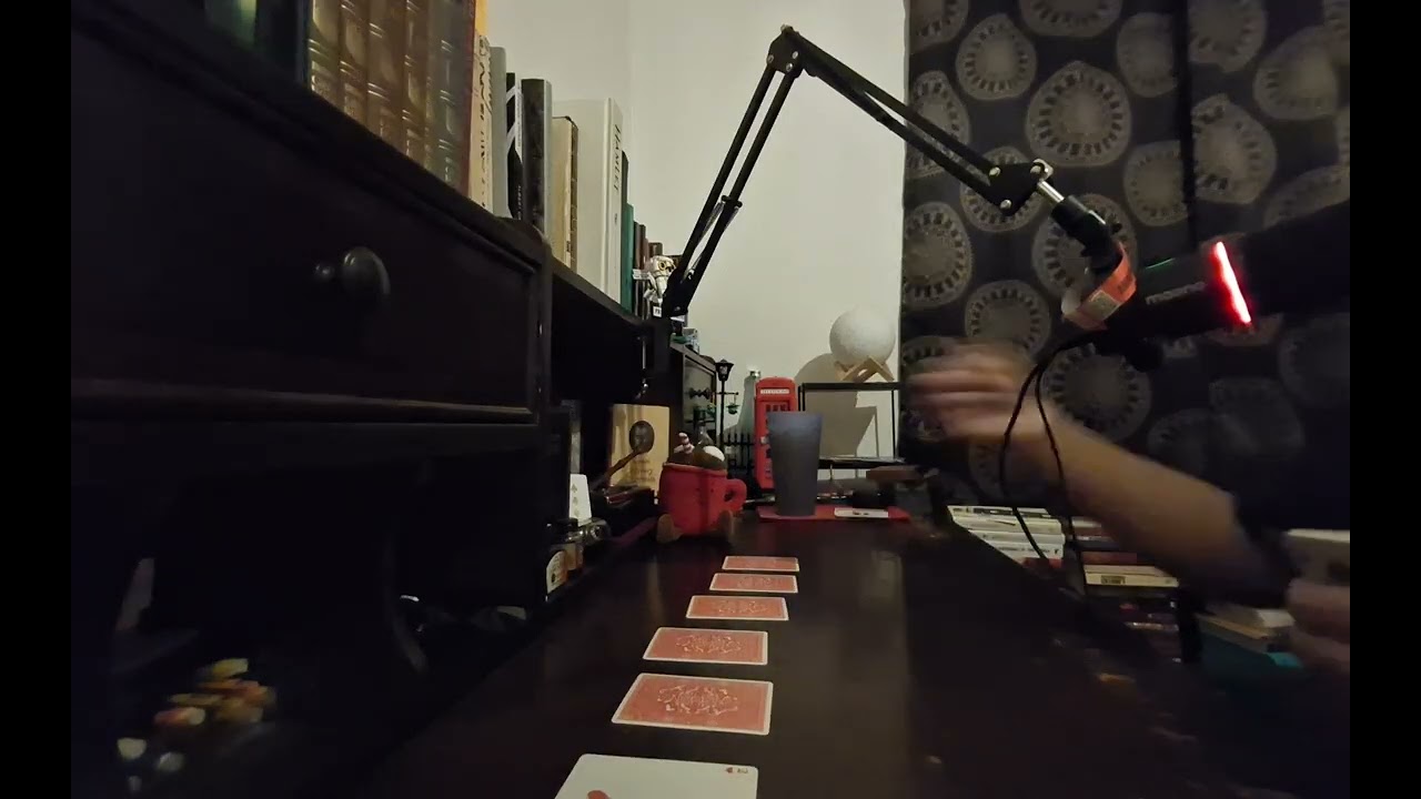 First ASMR Harry Potter Playing Cards, Solitaire, and Ramble