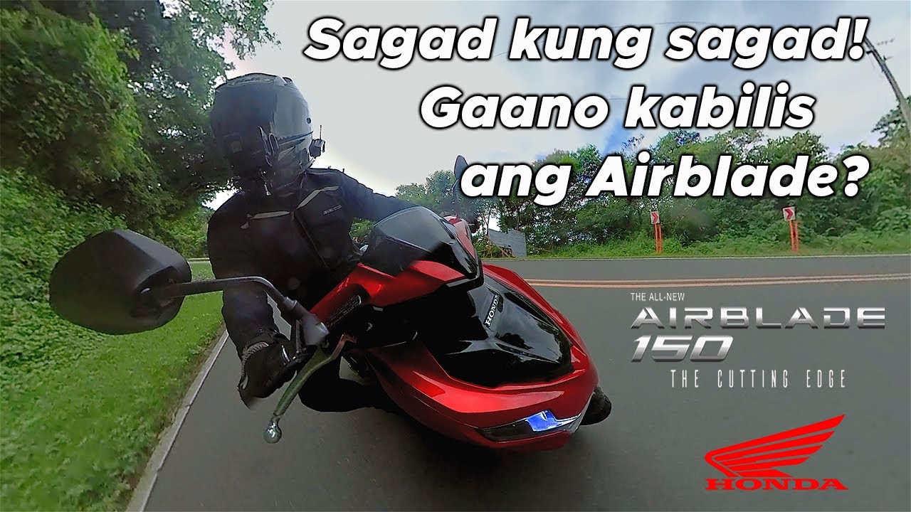 Honda Airblade Twisties Ride and Top Speed