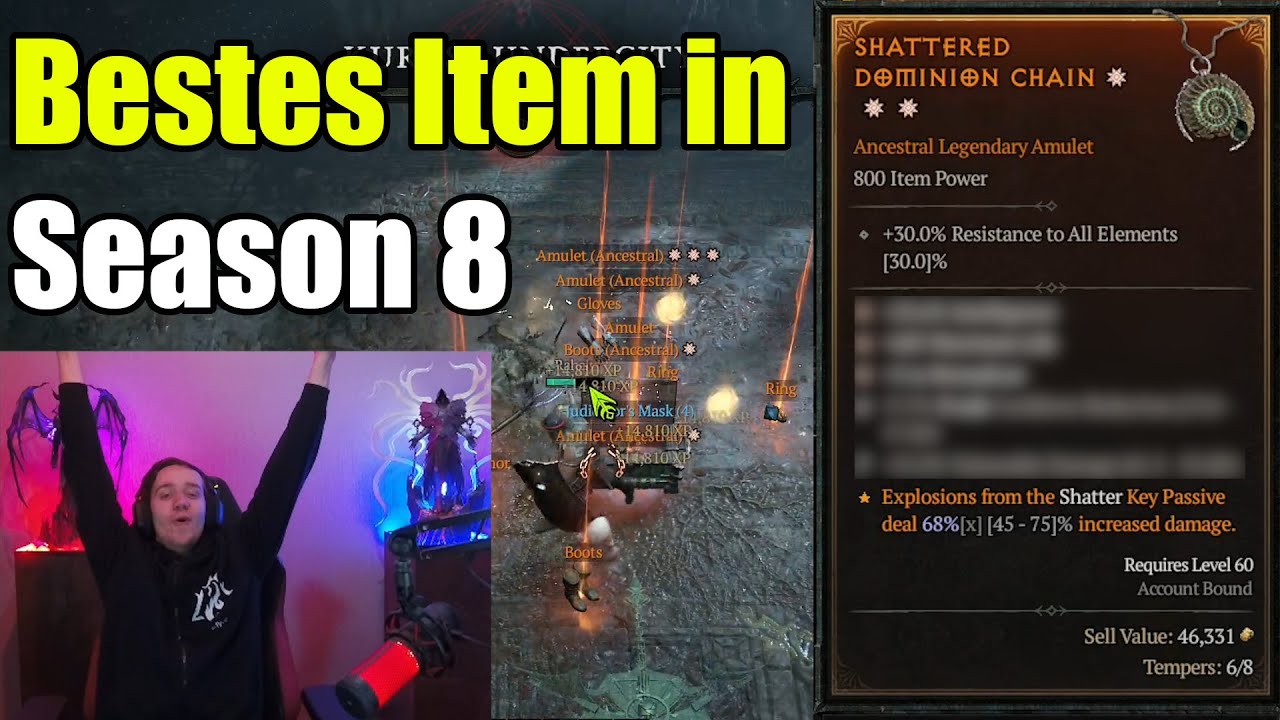 Diablo 4 | Mein bestes Item in Season 8