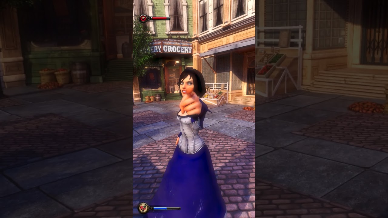 Elizabeth has had enough #bioshock #bioshockinfinite #animation #lowtiergod #cutscene