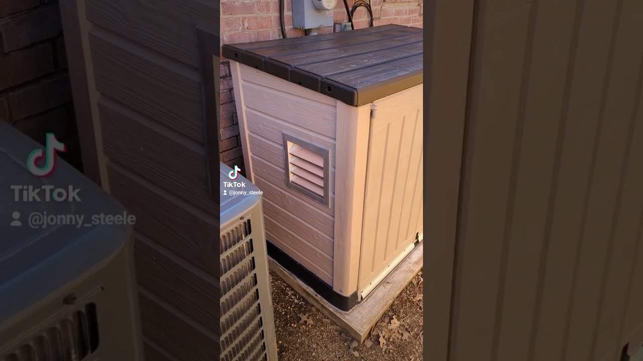 DIY Generator Enclosure Details