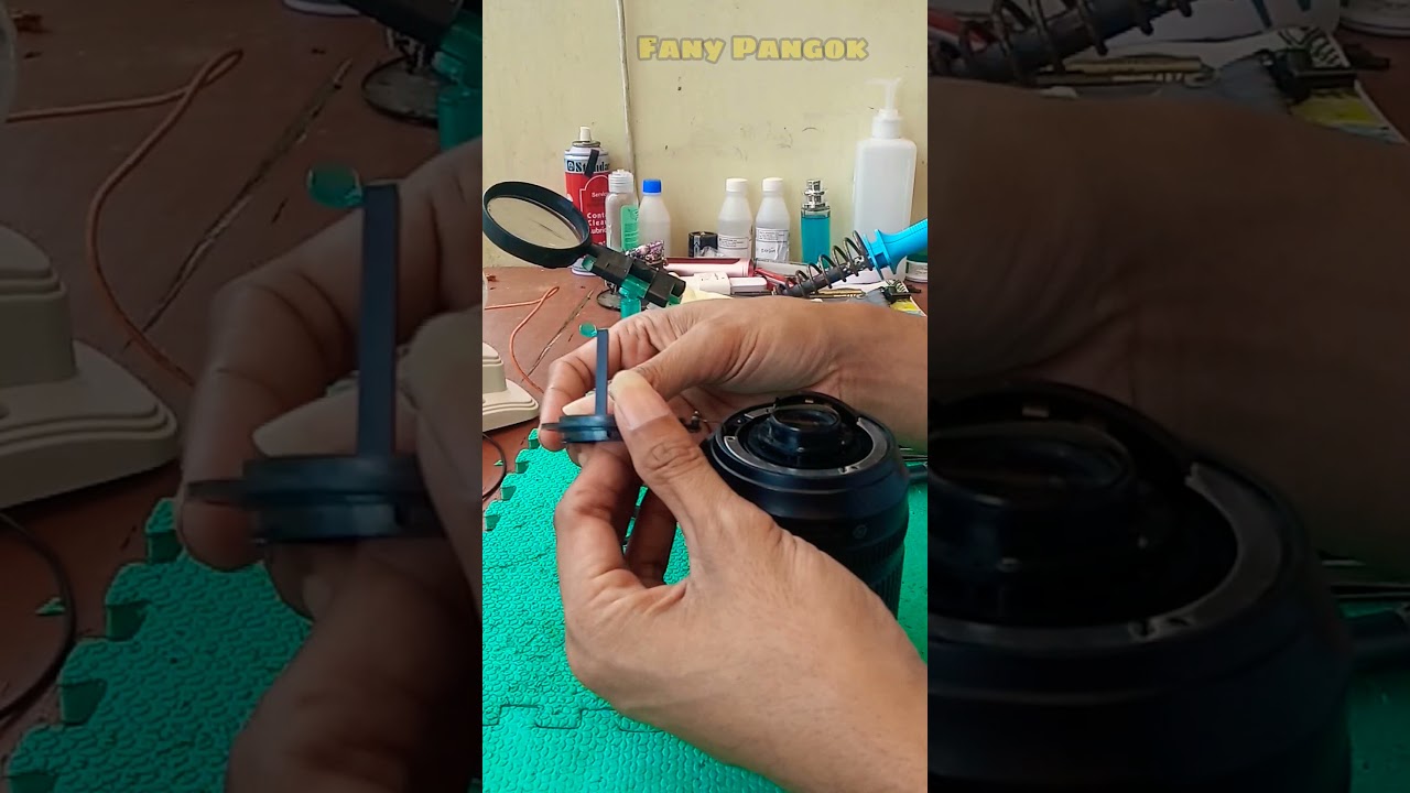 Repair Lens Nikon 18-105mm AF problem #shorts #digitalcamerarepairagpa #fanypangok