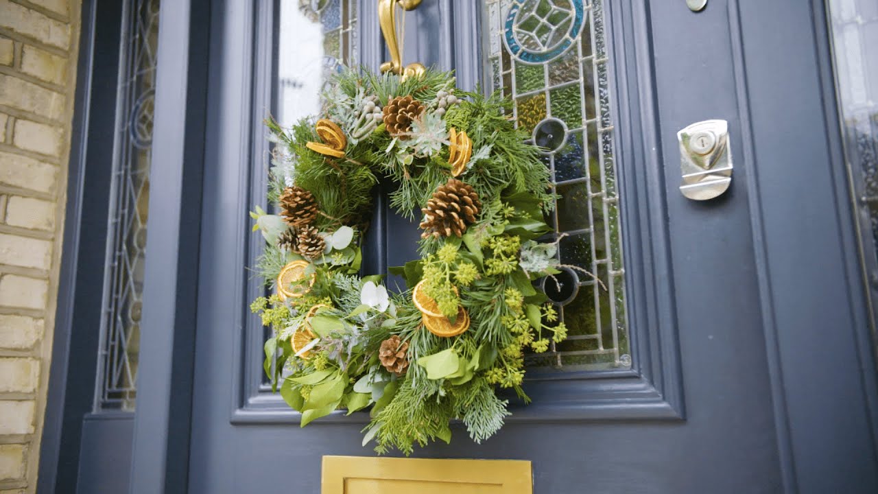 Как сделать рождественский венок | Good Housekeeping UK