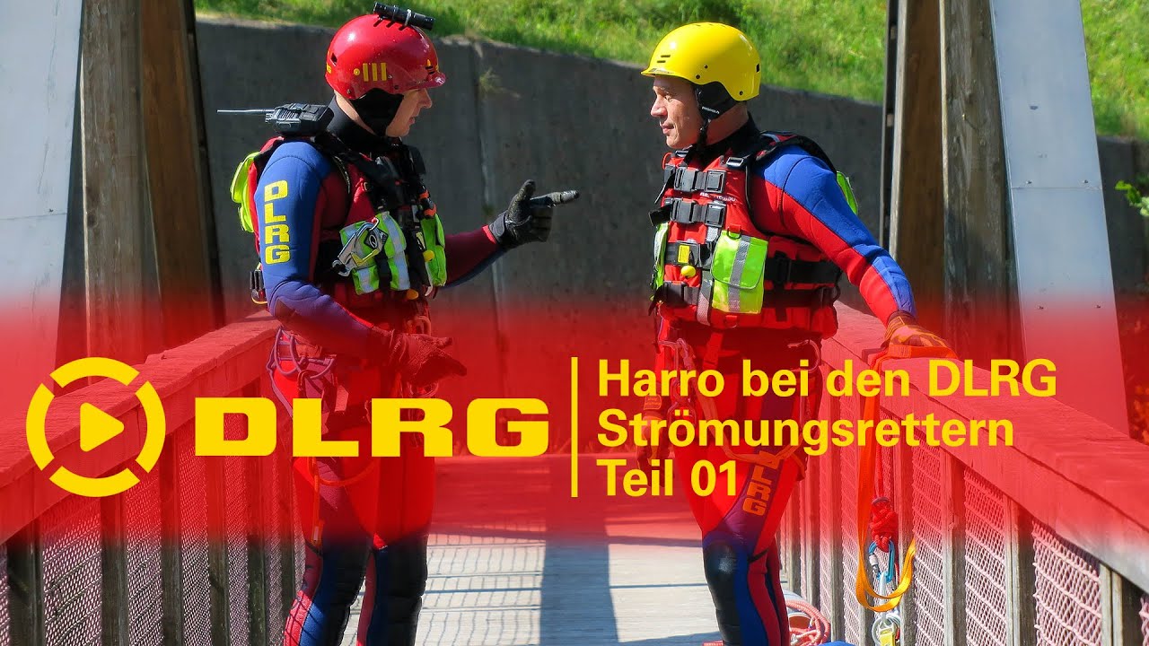 DLRG | Harro Füllgrabe bei den DLRG Strömungsrettern - Teil 1