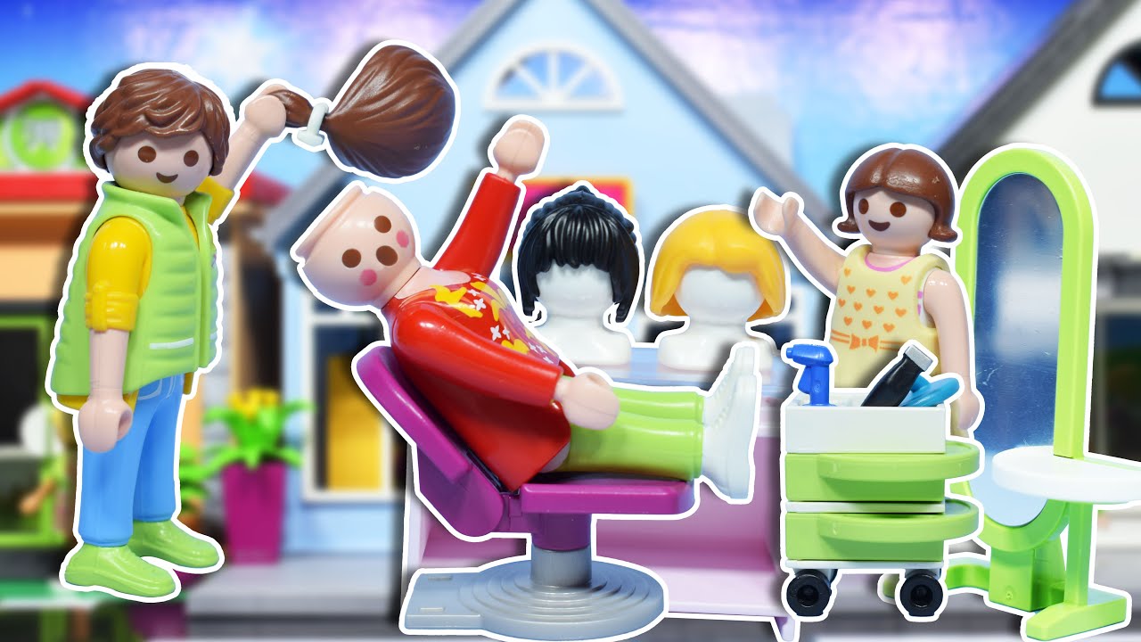 ماما علا فتحت كوافير و الست شعرها كله وقع - عائلة ساندي - قصص اطفال