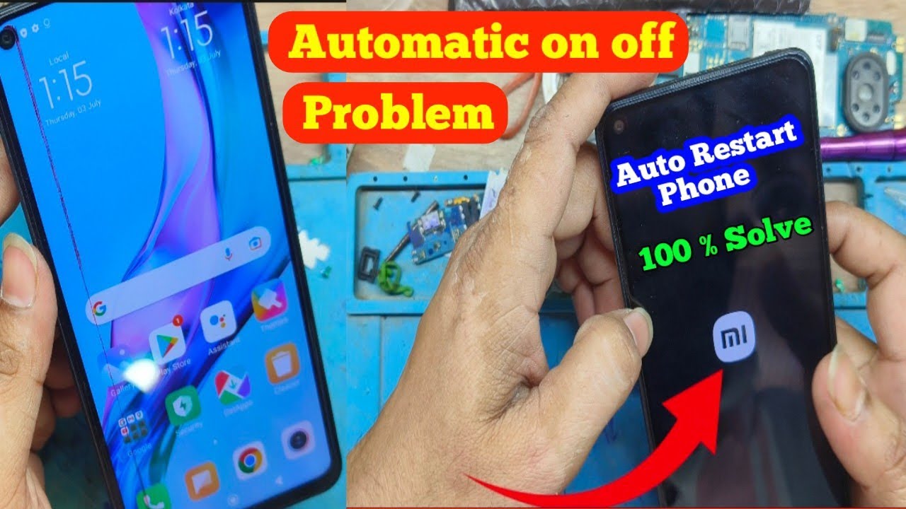 Redmi phone automatic on off problem 2025 / phone automatic switch off hojata hai / Mi phone Restart