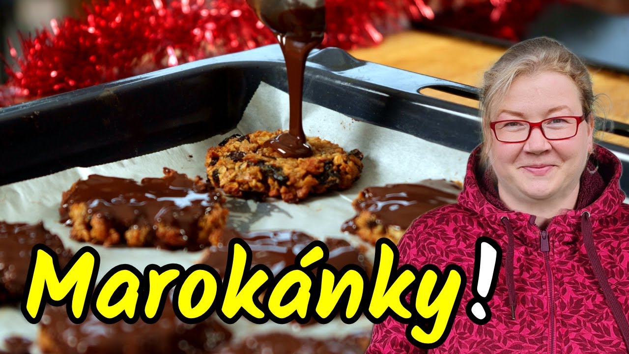 🎄🎅 Sladkomlaskavé MAROKÁNKY! Cukroví ze sušeného ovoce a ořechů v čokoládě s úžasnou chutí