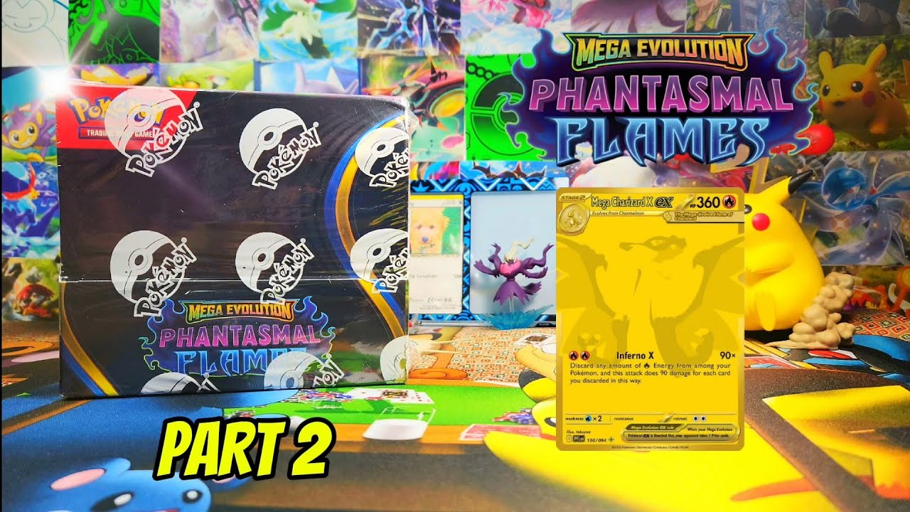 Удача улыбнулась нам... (Распаковка бустер-бокса PHANTASMAL FLAMES, часть 2)