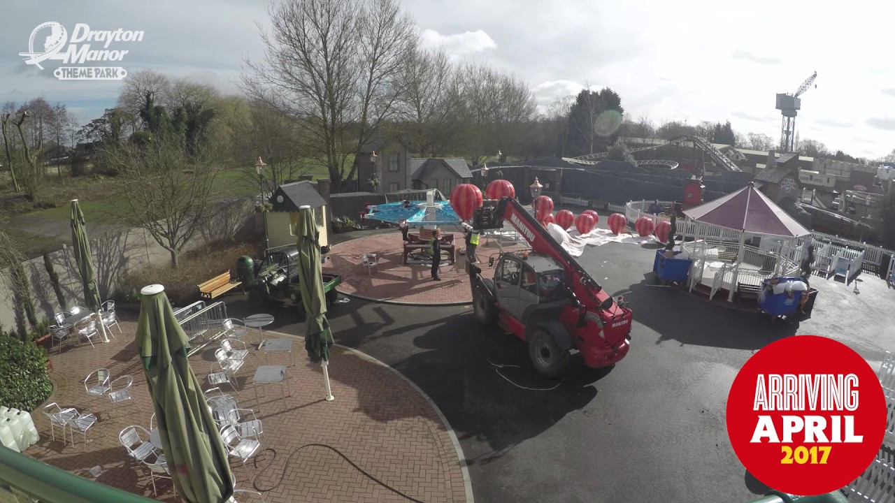 James and the Red Balloon - The Big Build Time Lapse | Drayton Manor Park