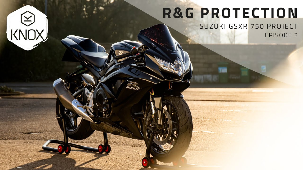 Crash protection for your motorcycle | KNOX Suzuki GSXR 750 project Episode 3
