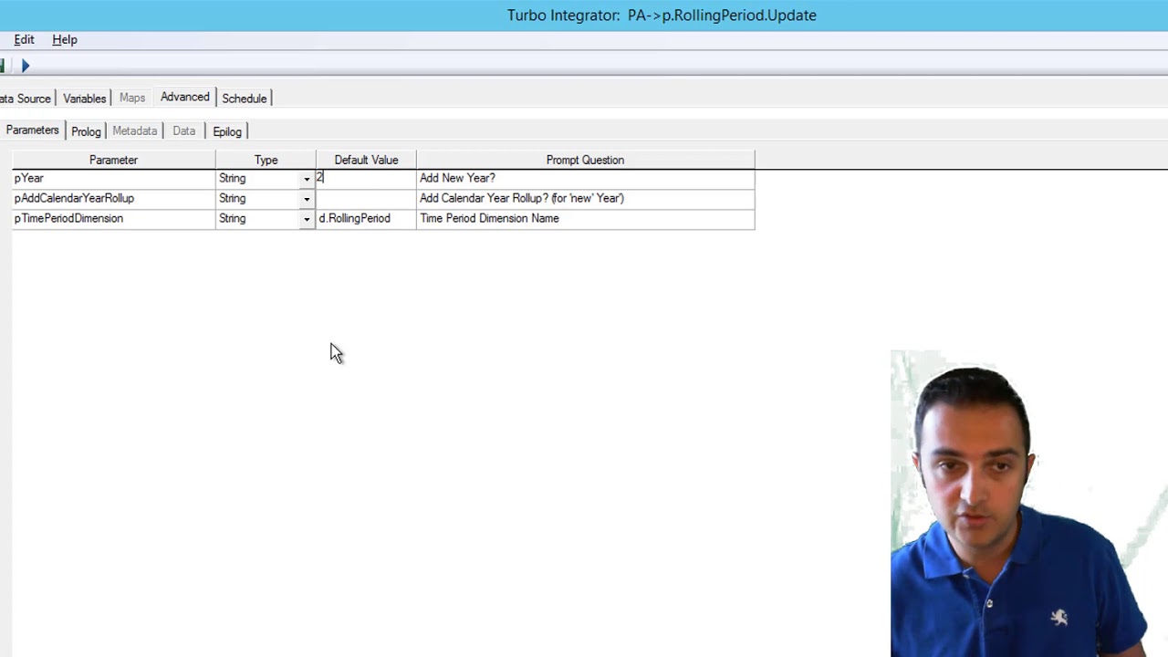 Maintaining a Rolling Period Dimension