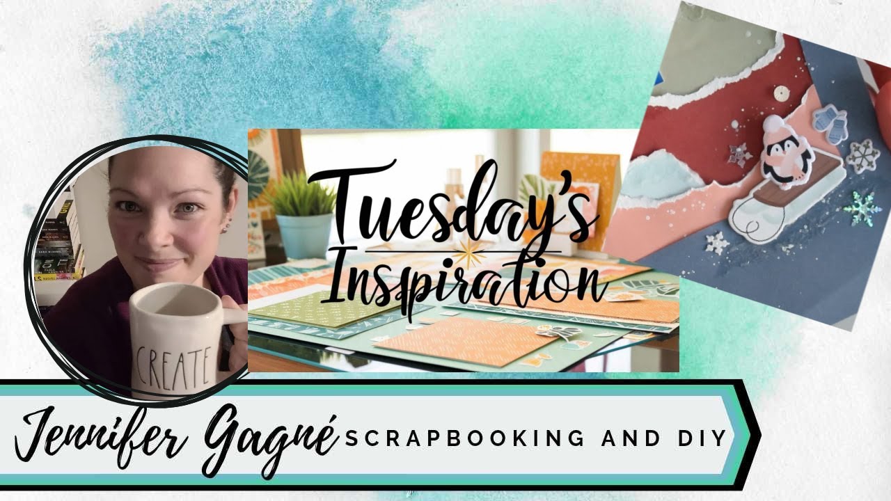 Tuesday's Inspiration! BINGO Challenge Layout !!!// Chilling with my Snowmies Layout// #659