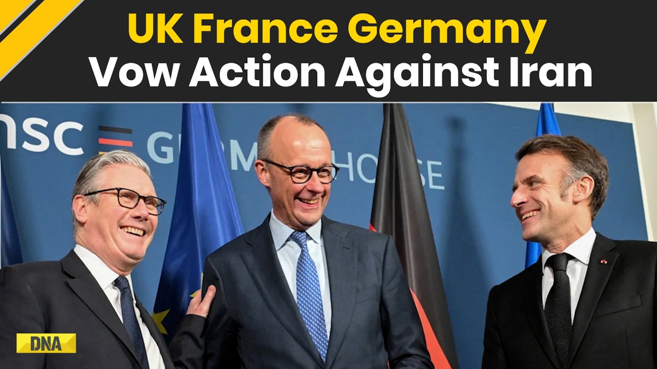 Israel Iran War: UK France Germany Condemn Iran Strikes | E3 Says Ready for Defensive Action