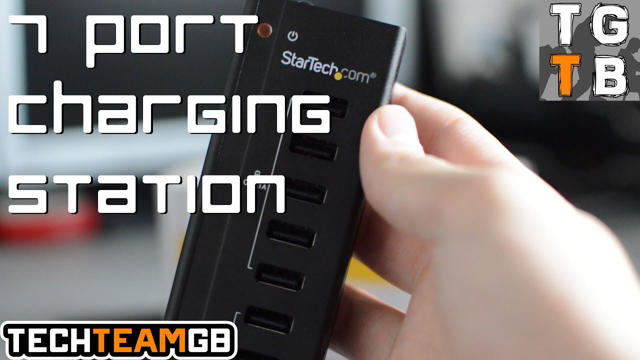 Startech 7 Port USB Charging Station Review