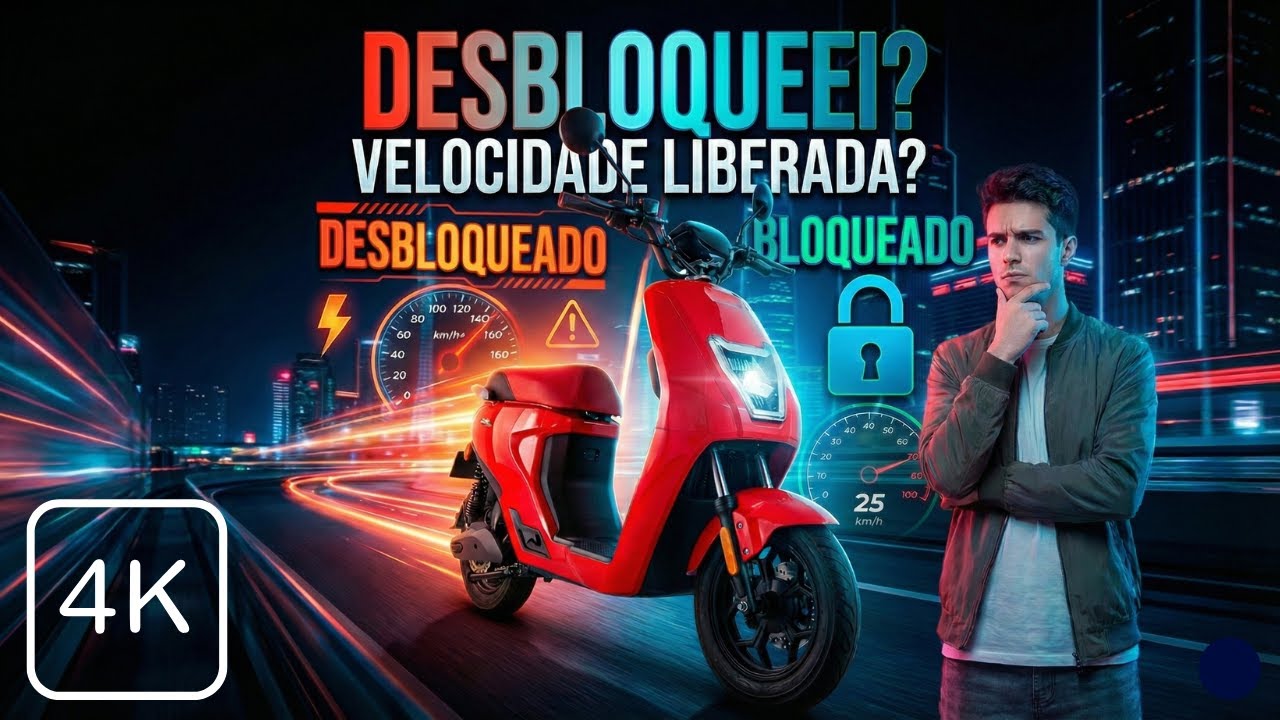 Como Desbloquear ou Bloquear Velocidade Scooter Kappak KBAG em 32km/h?