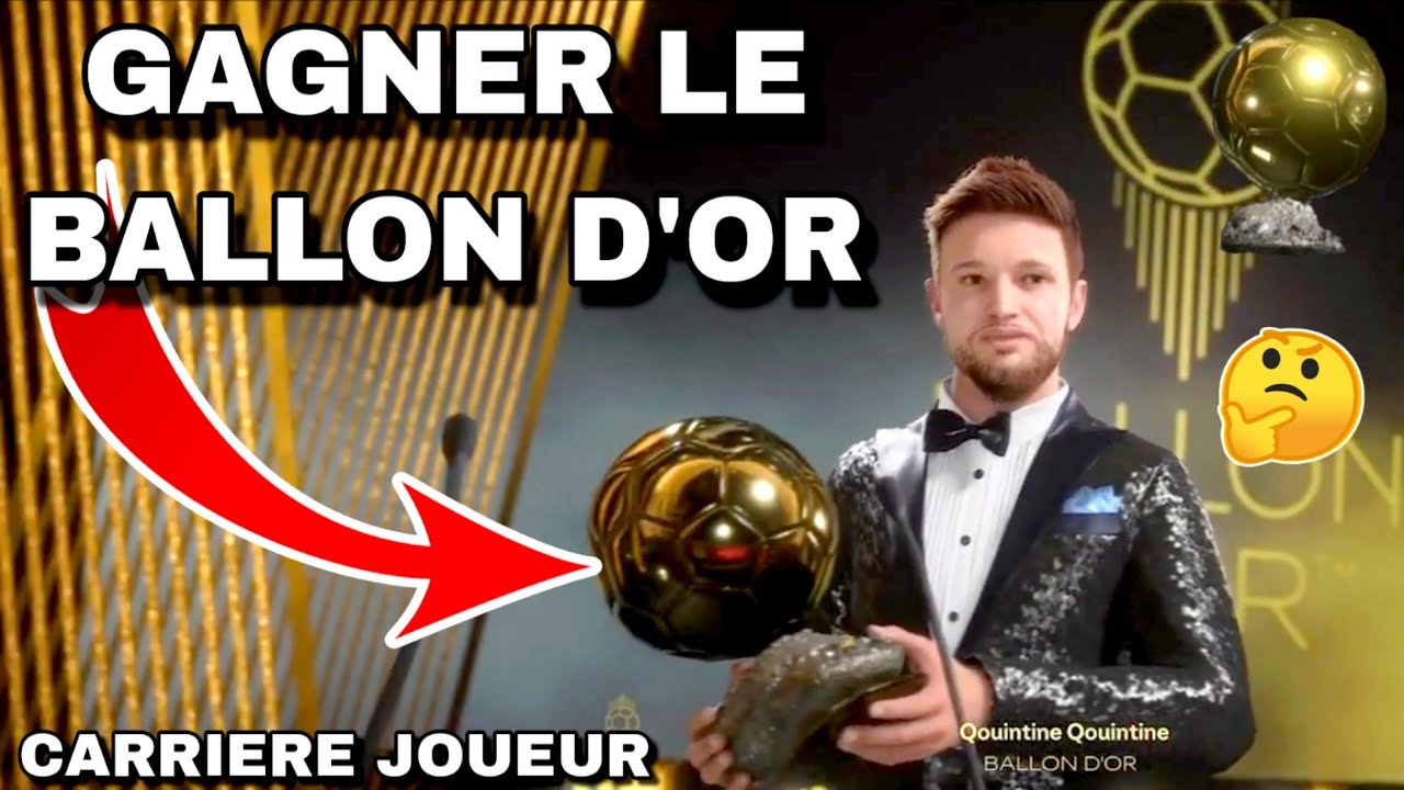 [ TUTO ] Comment Remporter le BALLON D'OR en Carrière Joueur ? 😯 FC 26