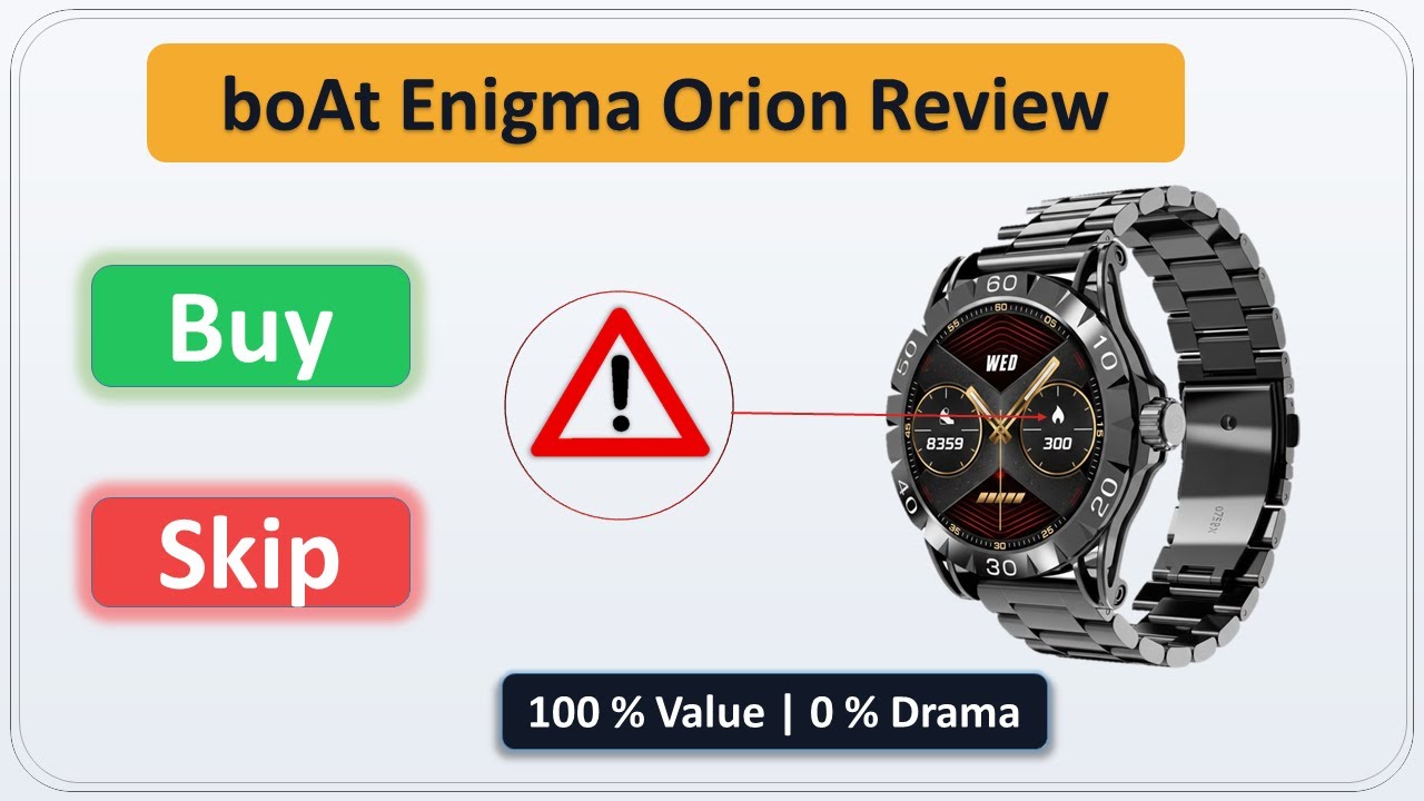 Обзор смарт-часов boAt Enigma Orion | Характеристики, спецификации и личный опыт использования |