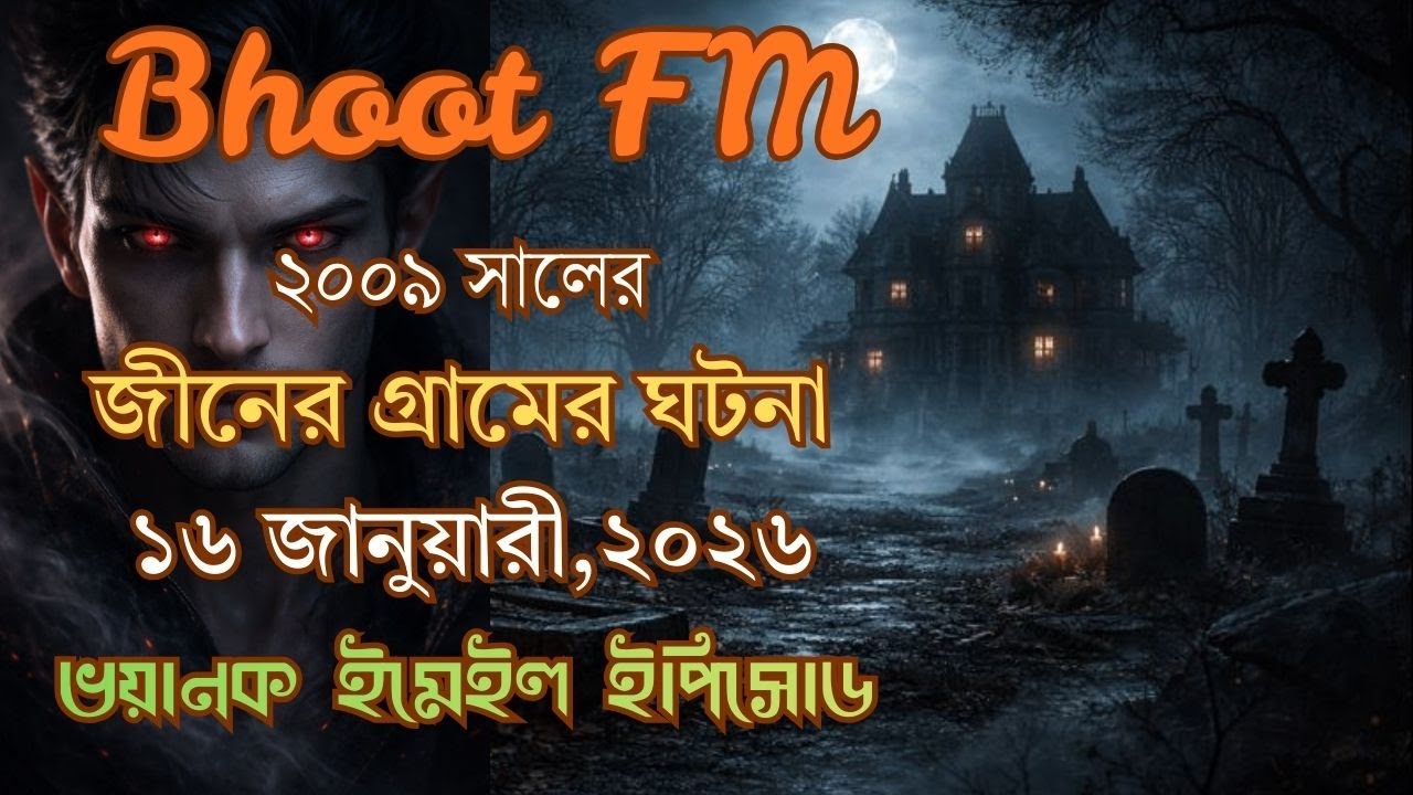 Bhoot FM Real Email Story | রাতের বেলা ঘটে যাওয়া ভয়ংকর ঘটনা | Bangla Horror | New Email Episode