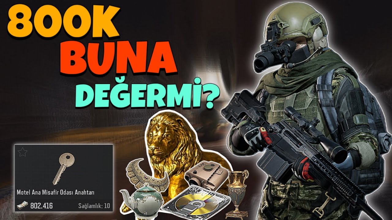Oyunun En Pahalı Anahtarlı Odasını 10 kez Actım❗️(Motel Ana Misafir Odası) Arena Breakout