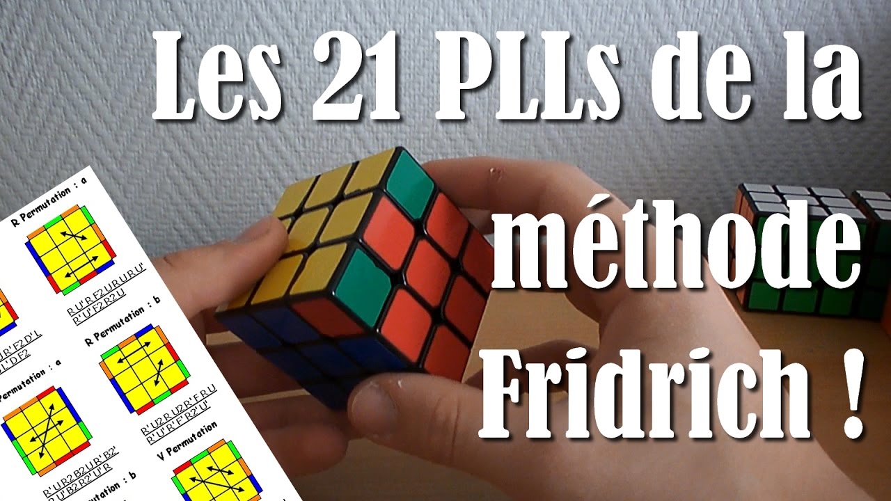 Toutes les PLLs ! (Méthode Fridrich)