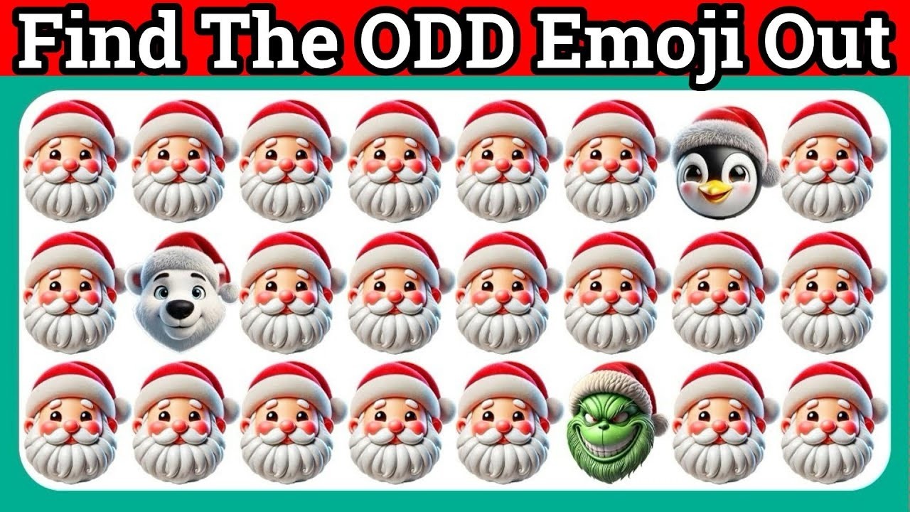Find The Odd One Out | Emoji Quiz