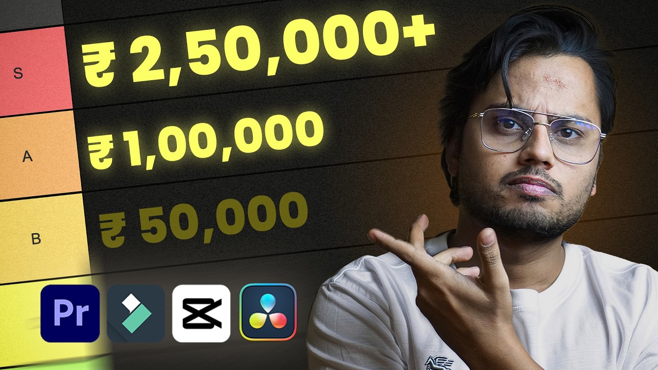 Ranking the Best ways to Earn Money as a Freelance Video Editor !