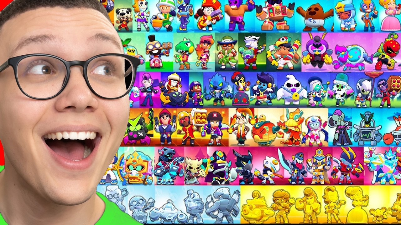 MOJA KOLEKCIJA SKINOVA NAKON 9 GODINA IGRANJA | Brawl Stars