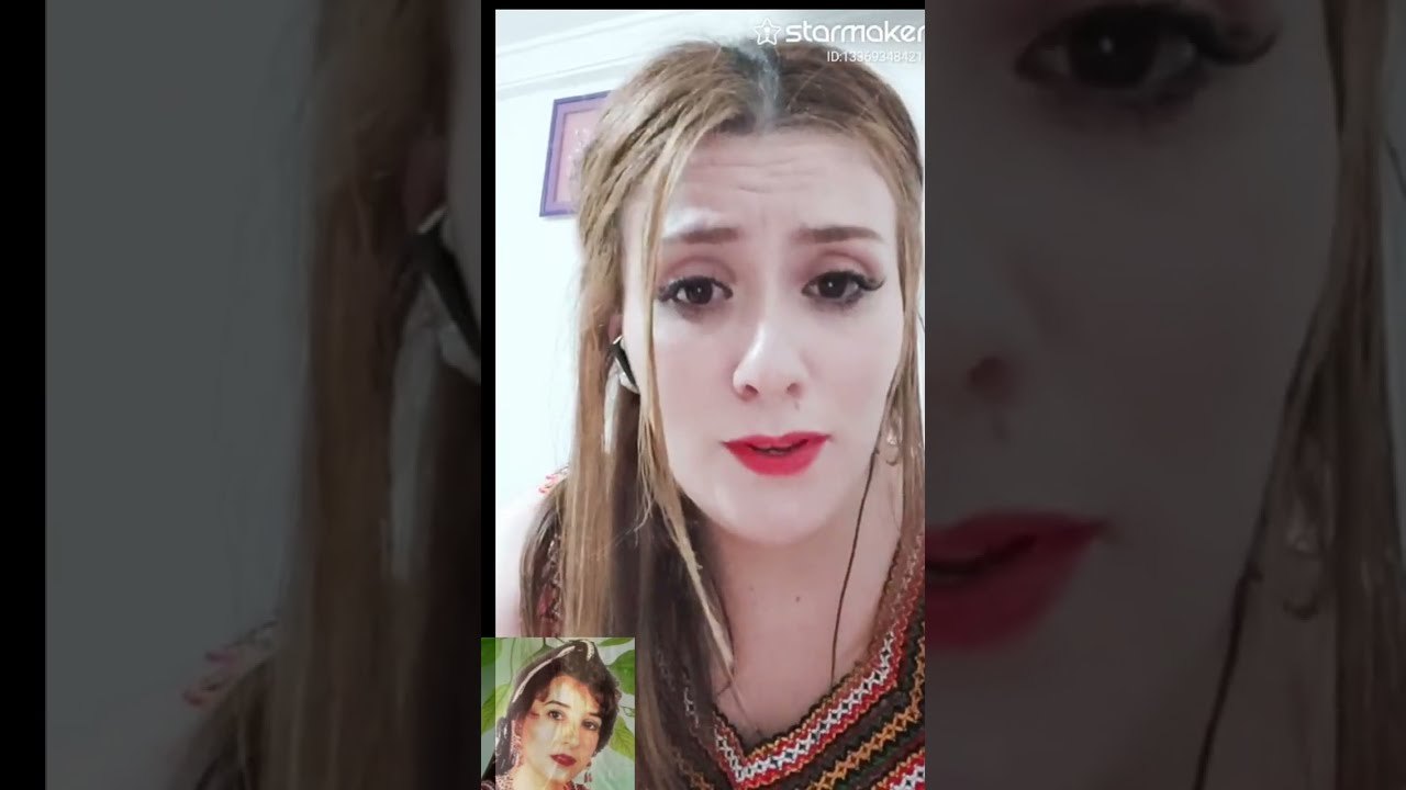 #dihia_ghemmouri💕 interprète la chanson de #zohra 🎙️Tizya 🎧