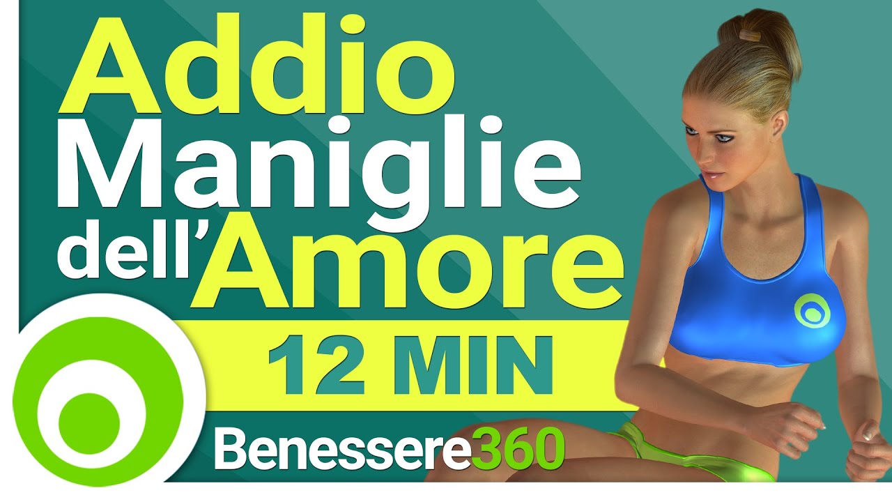 Eliminare le Maniglie dell'Amore - Esercizi per Fianchi, Pancia e Girovita