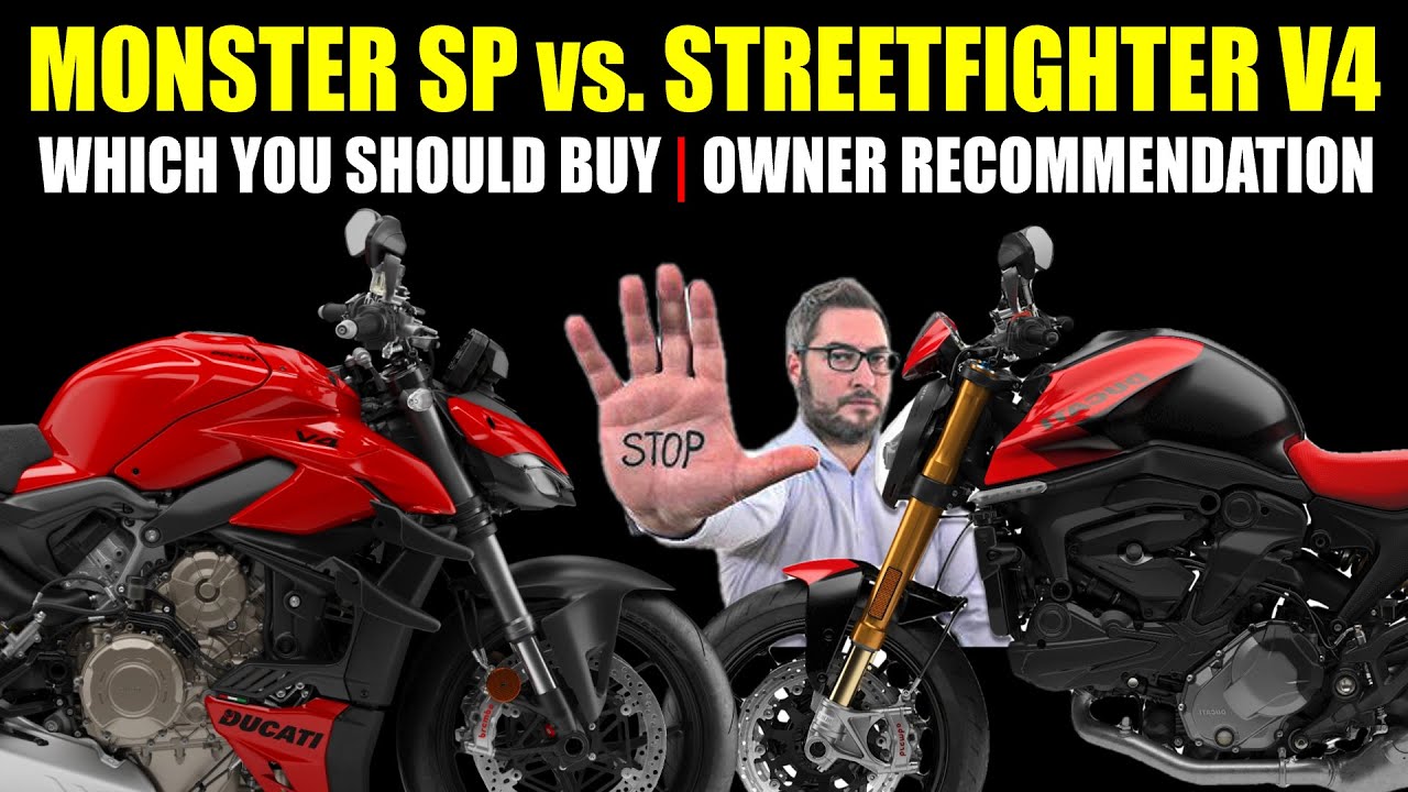 Ducati Monster SP vs. Streetfighter V4 - Which One You Should Buy in 2025 | Owner Recommendation