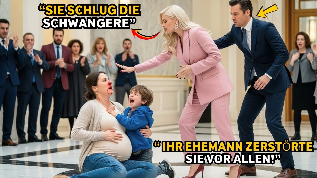Sie schlug die falsche Schwangere – ihr Ehemann ZERSTÖRTE sie vor allen!