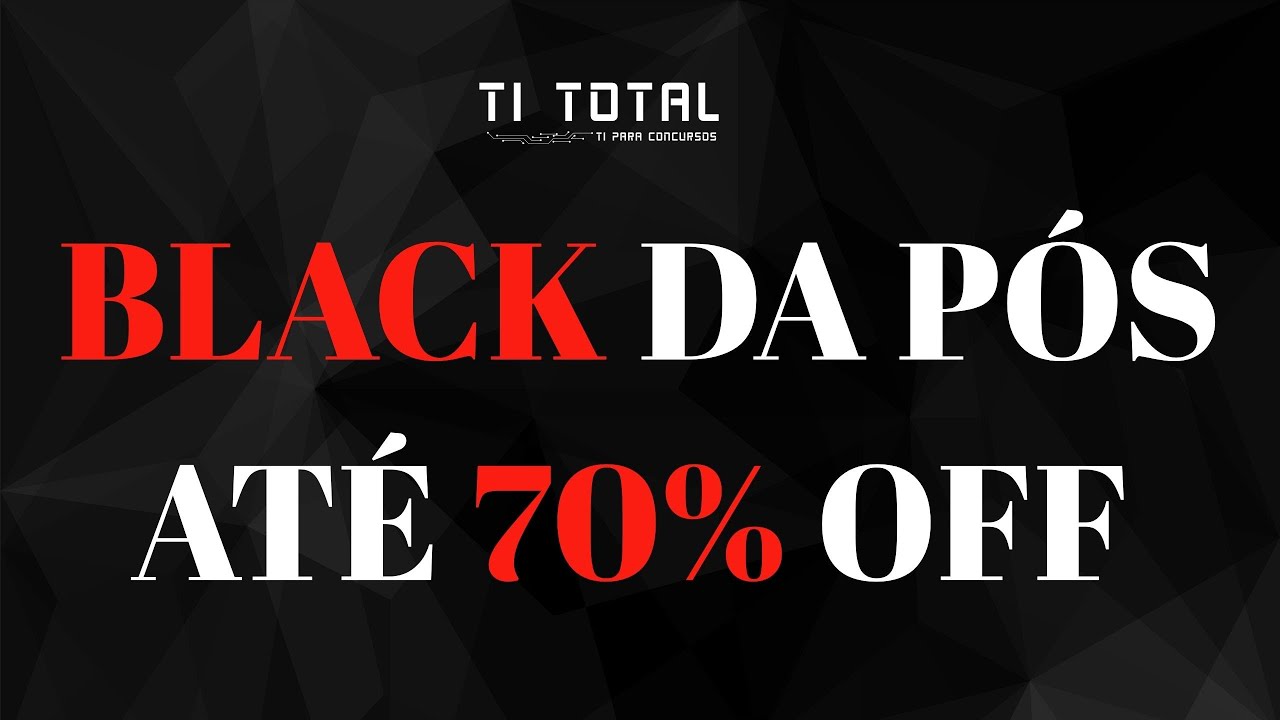 🔴BLACK DA PÓS EM ANÁLISE DE DADOS: até 70% OFF