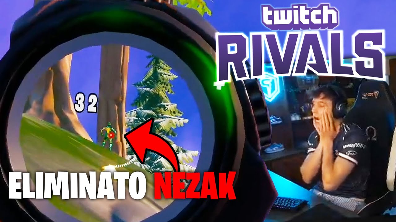 PIZ CONTRO POW3R, NEZAK e TANTI ALTRI! Reazione alla Twitch Rivals su Fortnite ITA di @Piz23