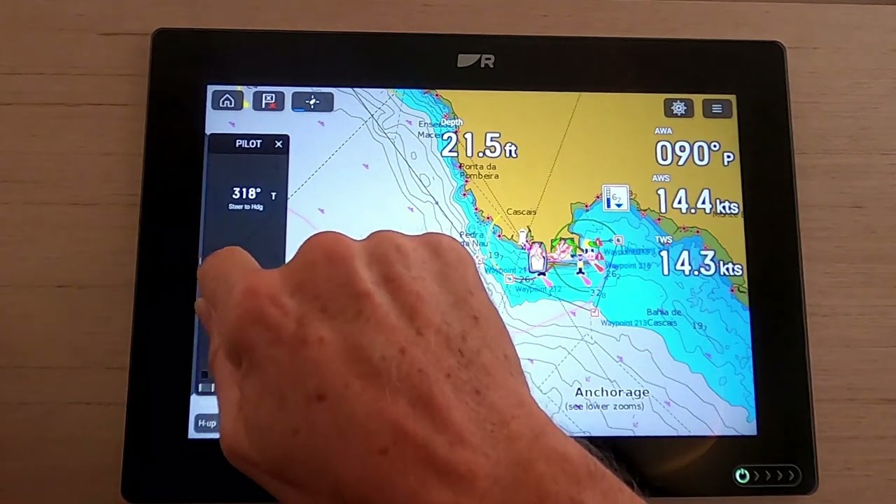Introduction to Raymarine Chart Plotter Part 2
