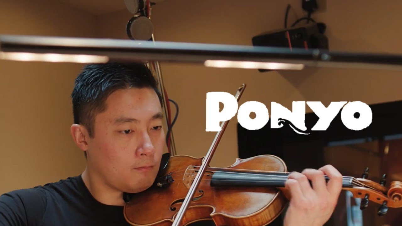 Mother of the Sea (Ponyo on the Cliff) Violin Cover 崖の上のポニョ Studio Ghibli (Edward Chang)