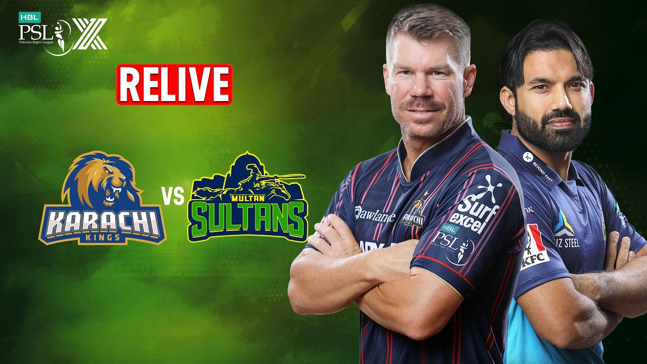 HBL PSL Relive – Karachi Kings vs Multan Sultans | Match 03