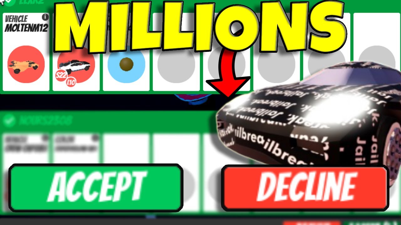 Roblox Jailbreak Trading Montage! - MILLIONS MADE #10