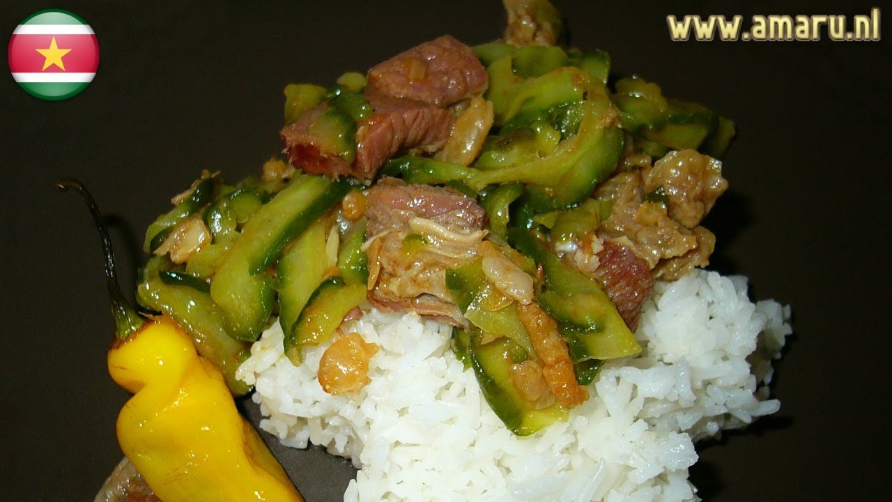 🇸🇷 Food & The Single Guy - S.02.09 - Bitter Melon With Salted Beef And Dried Shrimp