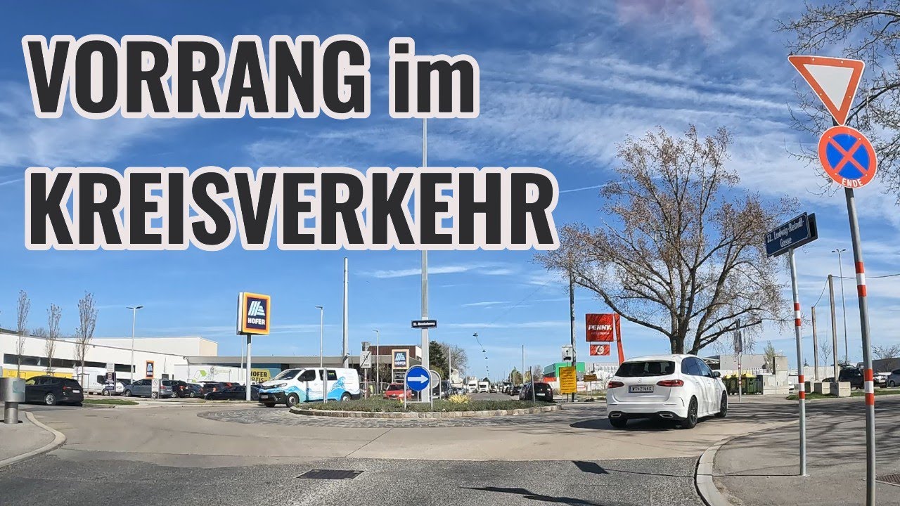 Vorrang im Kreisverkehr  |  Fahrschule - Basics  |  Fahrlehrer Niko
