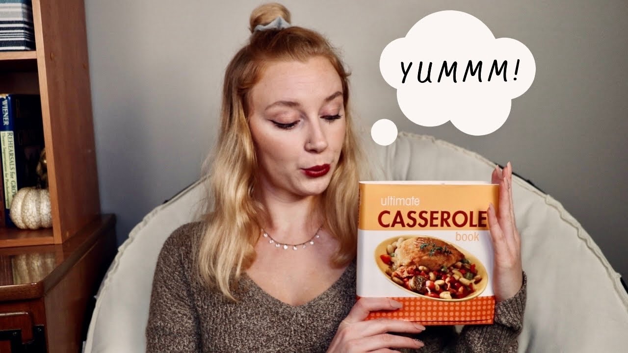 #ASMR | Whispered Reading | Flipping Through Recipe Book