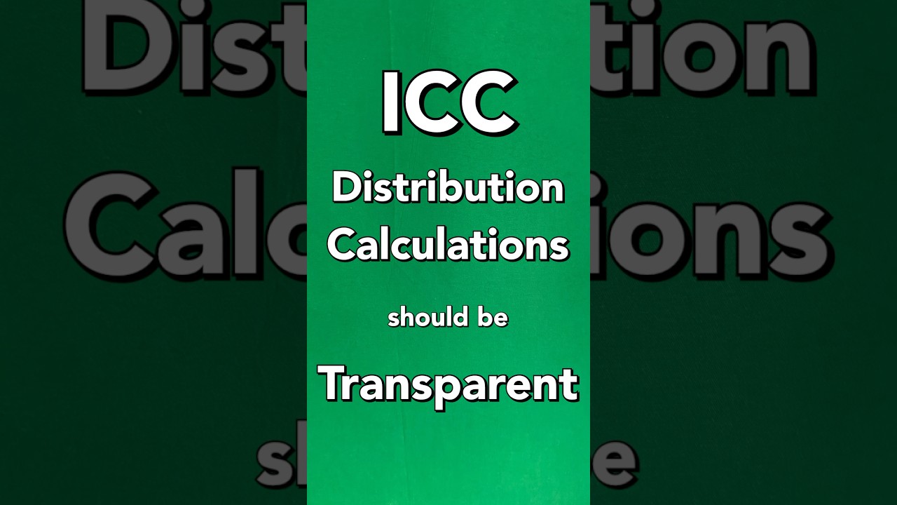 Should India get more ICC distributions? ￼