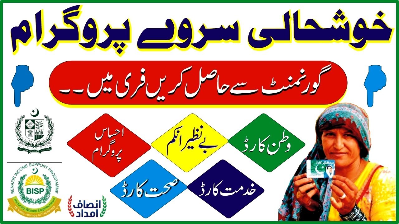 NSER SURVEY | Qaumi Khushali Survey | Open New Survey All Pakistan 2021 | BISP | NSER Survey 2021