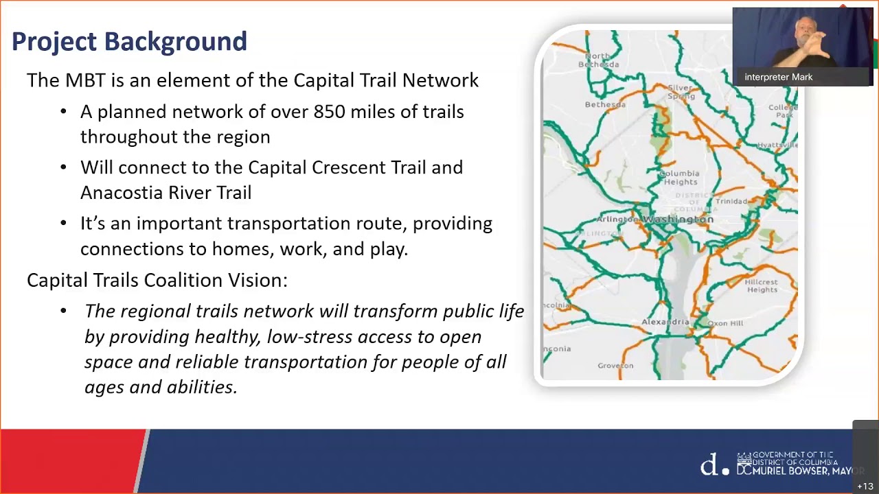 Metropolitan Branch Trail - Fort Totten to Takoma Design Meeting